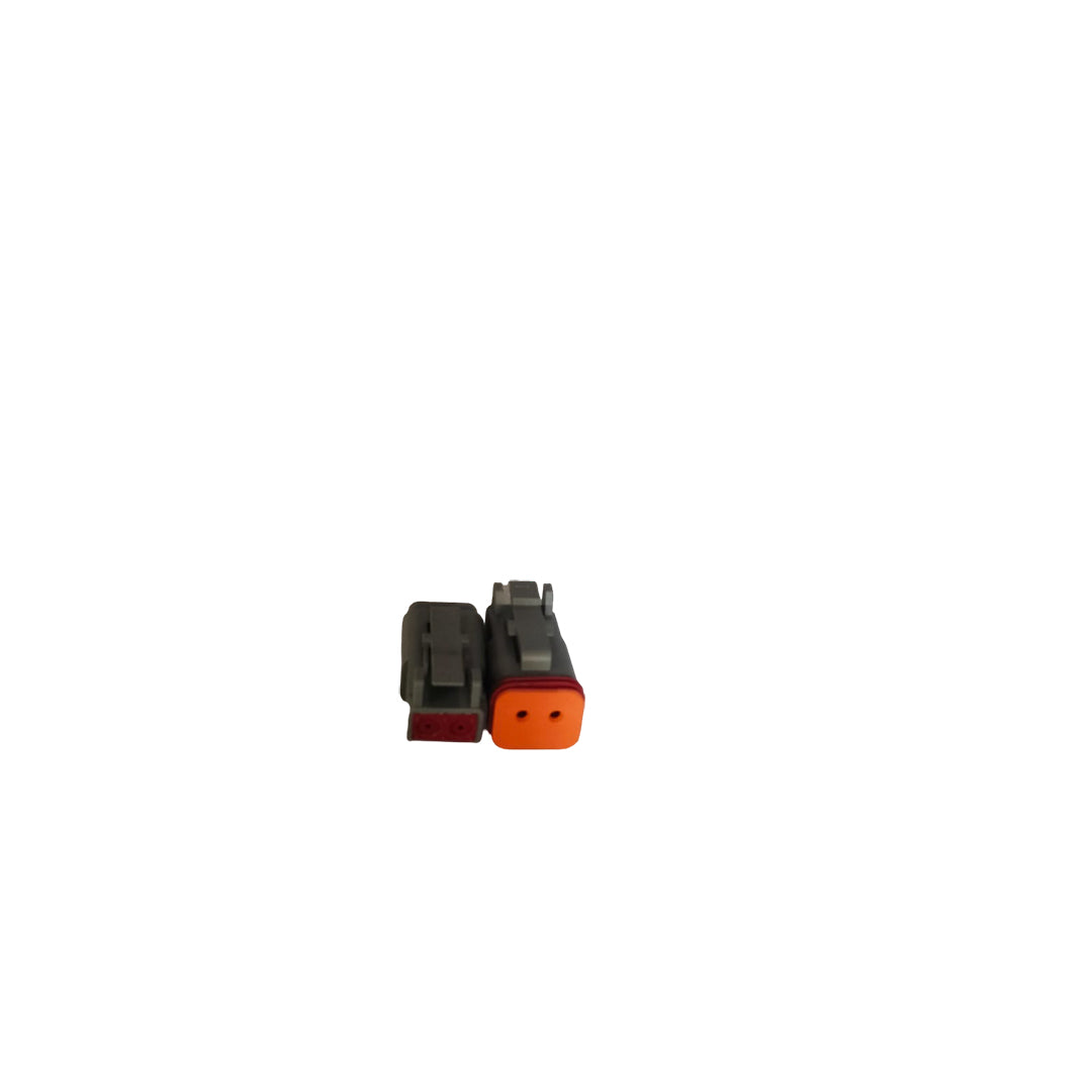 CONNECTOR PLUG 2 PIN MALE CO-DT02M