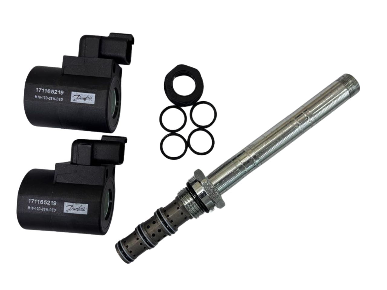 VALVE SOLENOID 3 POS 4 WAY HF STEER LEFT RIGHT