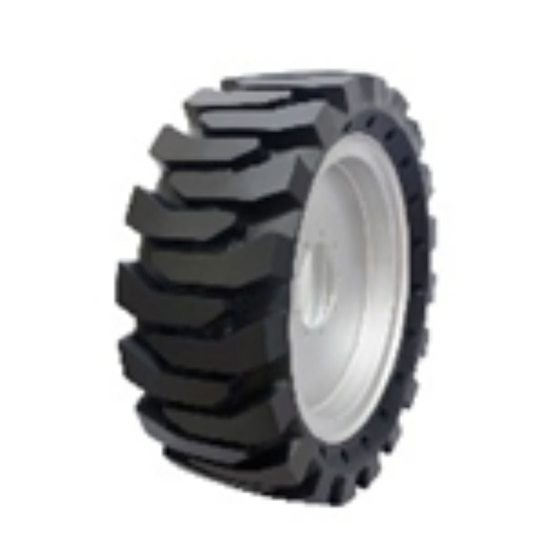 TRAXTER SOLID TIRE + WHEEL RIM ASSEMBLY