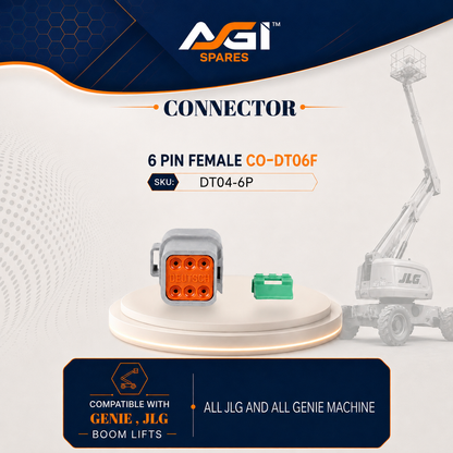6 PIN FEMALE CO-DT06F
