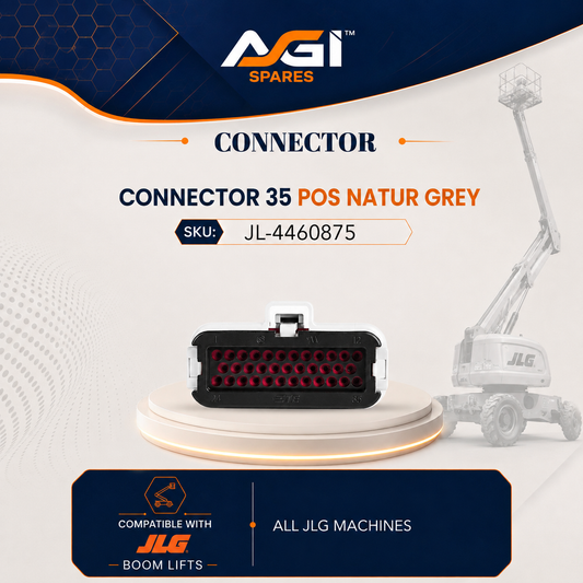 CONNECTOR 35 POS NATUR GREY