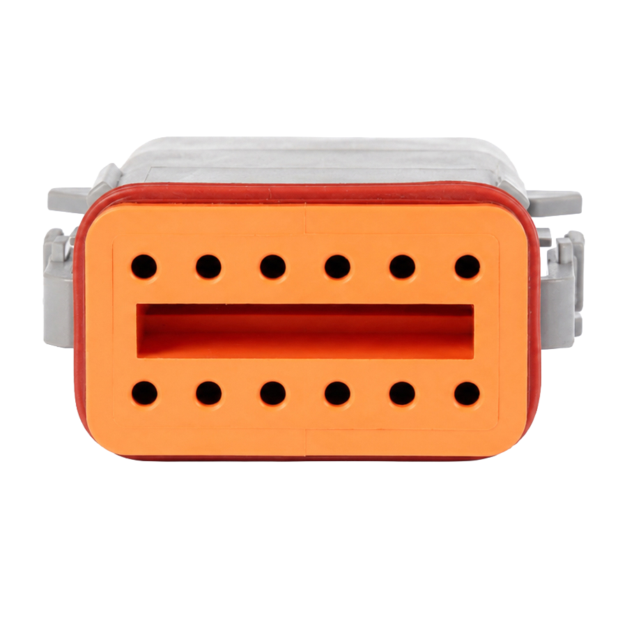 CONNECTOR PLUG 12 PIN MALE CO-DT12F