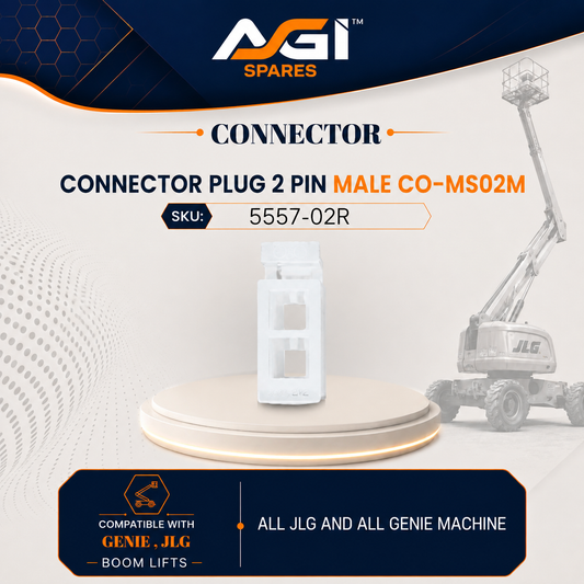 CONNECTOR PLUG 2 PIN MALE CO-MS02M