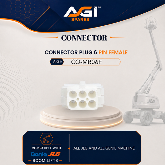 CONNECTOR PLUG 6 PIN FEMALE