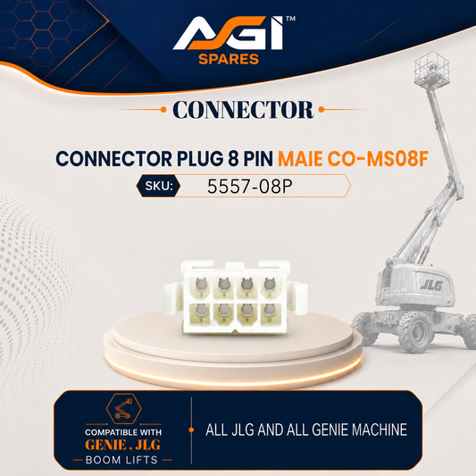 CONNECTOR PLUG 8 PIN MAIE CO-MS08F