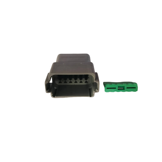 CONNECTOR PLUG 12 PIN MALE CO-DT12F