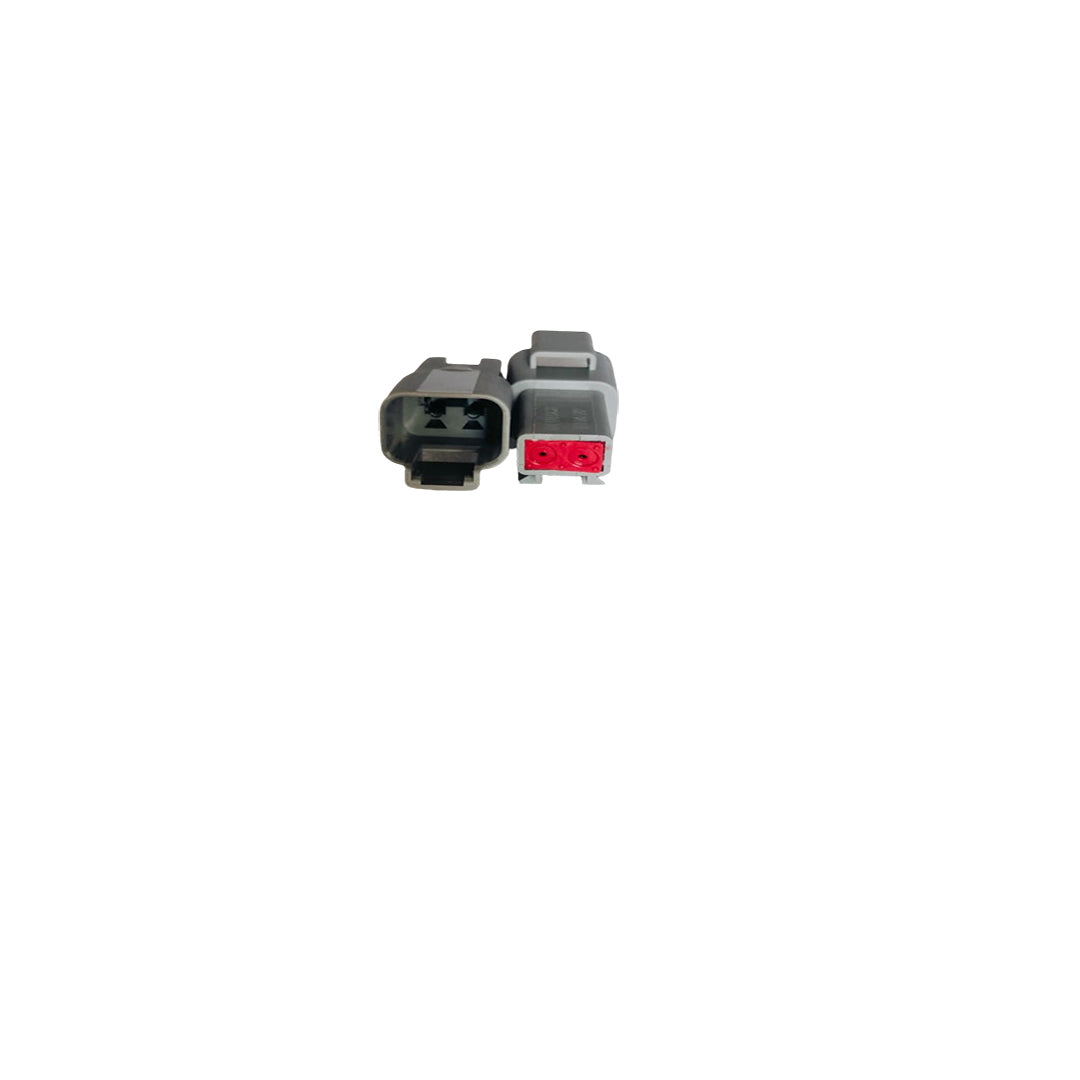 CONNECTOR PLUG 2 PIN MALE CO-DT02F