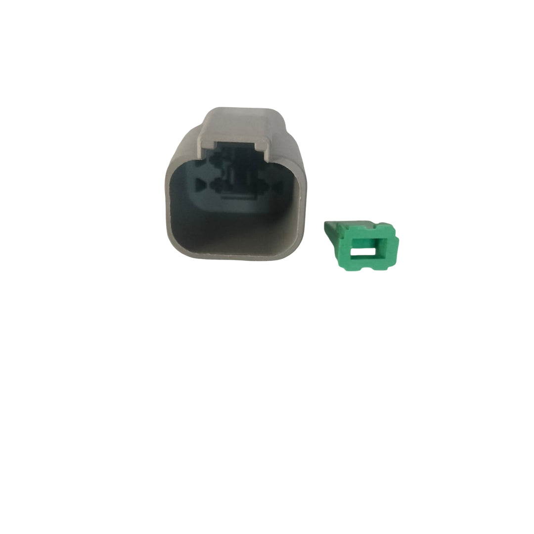 CONNECTOR PLUG 4 PIN MALE CO-DT04F