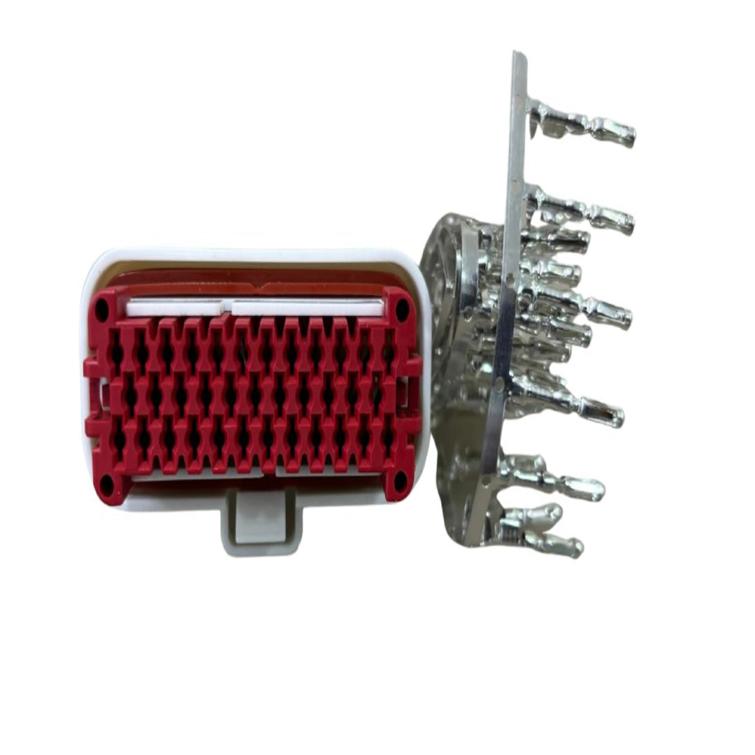 CONNECTOR FEMALE 35 POS NATUR WHITE