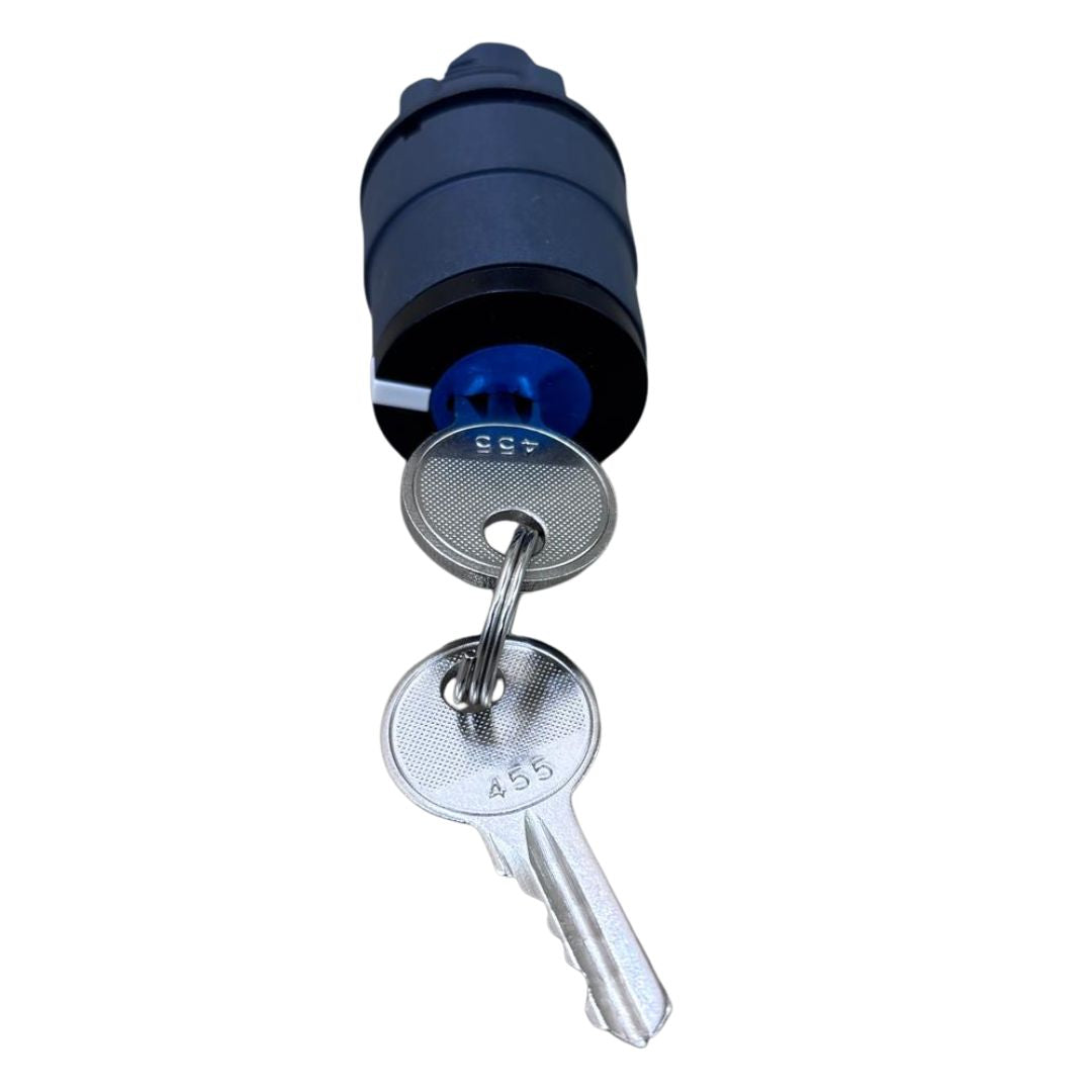 KEY SWITCH 3 POS MOM DR W/KEY