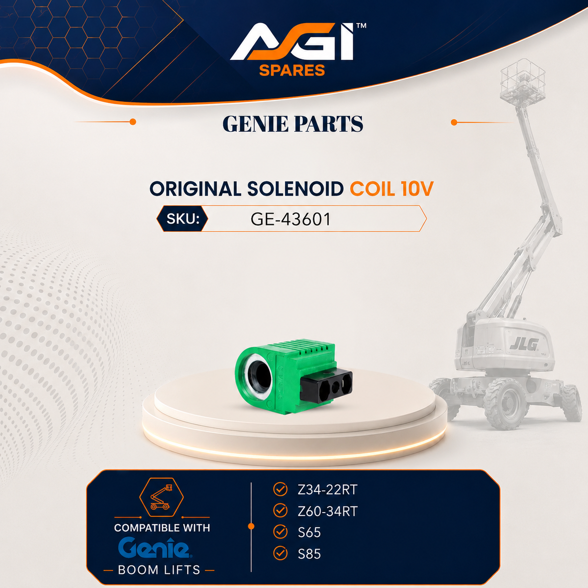 ORIGINAL SOLENOID COIL 10V