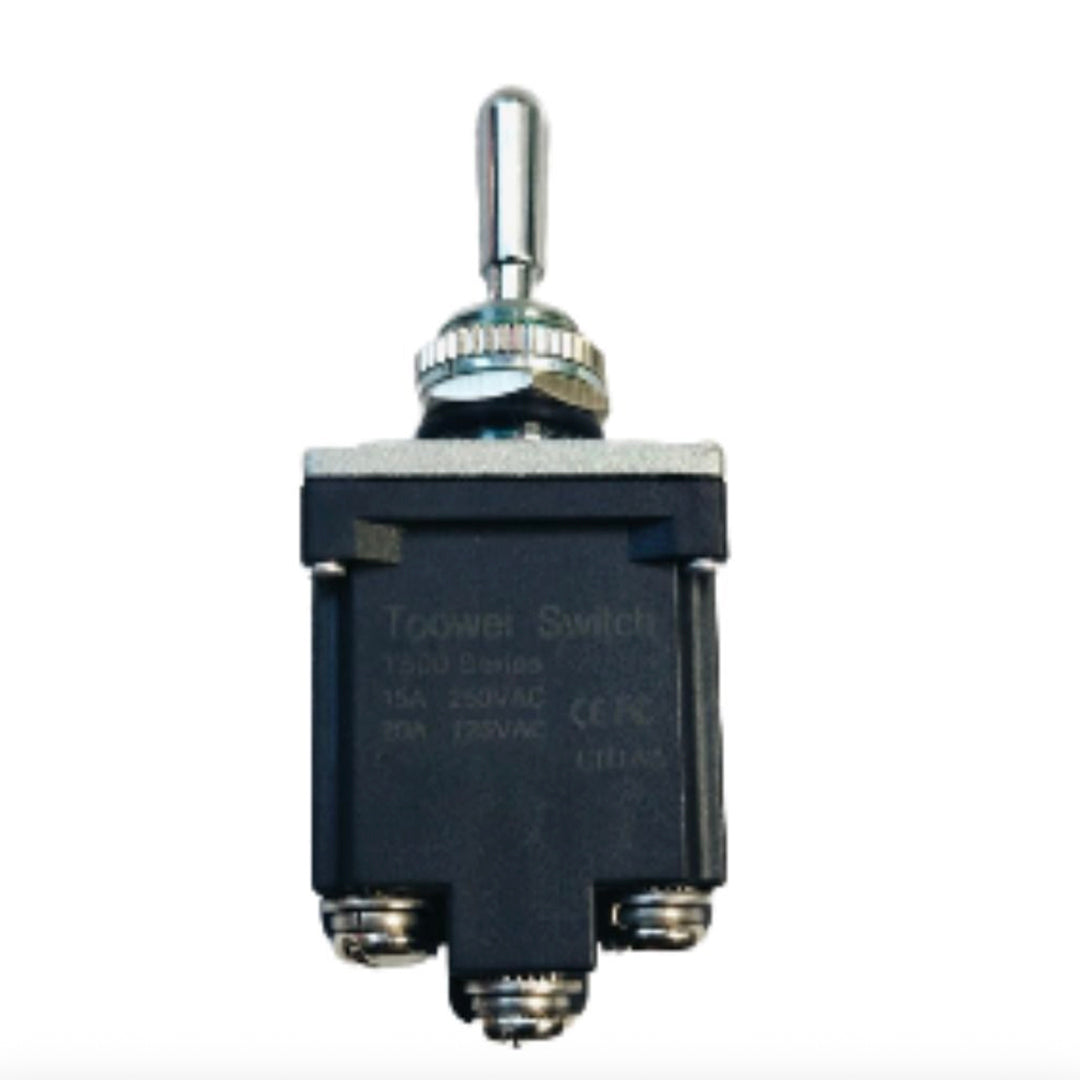 TOGGLE SWITCH 3P ON-OFF DPDT SCREW CONNECTOR