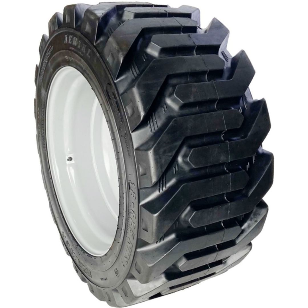 TRAXTER ND FOAM FILLED TIRE ASSEMBLY WITH RIM